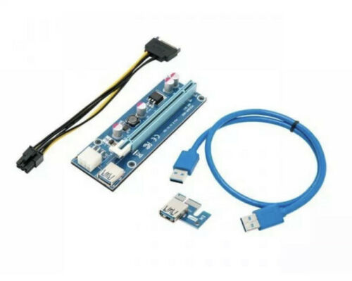 Rosewill PCI-e 1x To 16x Riser Cable Adapters