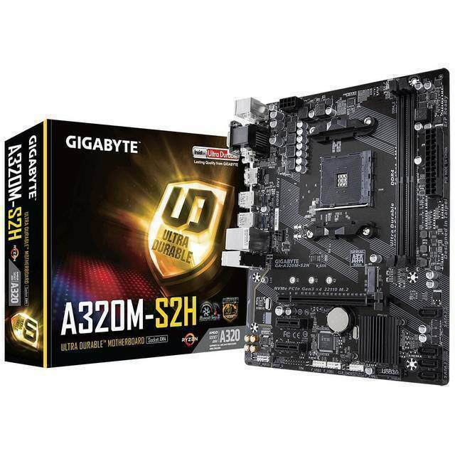 Gigabyte GA-A320M-S2H AMD Ryzen Motherboard